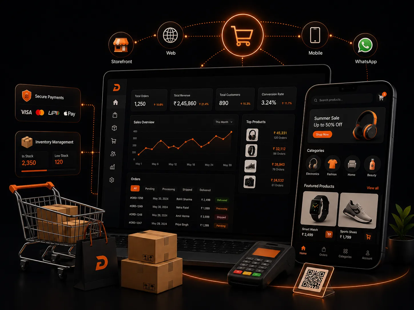One-Stop E-Commerce Solution